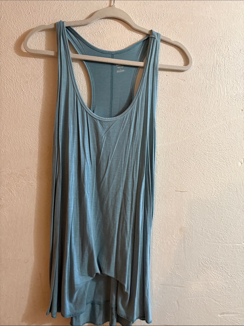 Mossimo Supply Co. Dusty Blue Racerback Swing Tank